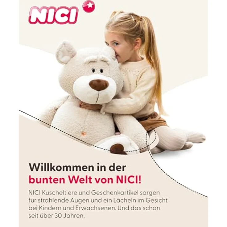 "Nici Kuscheltier Lissy PONY, Einhorn Tamani weiß-pink, 22 cm, stehend" – Bild 6