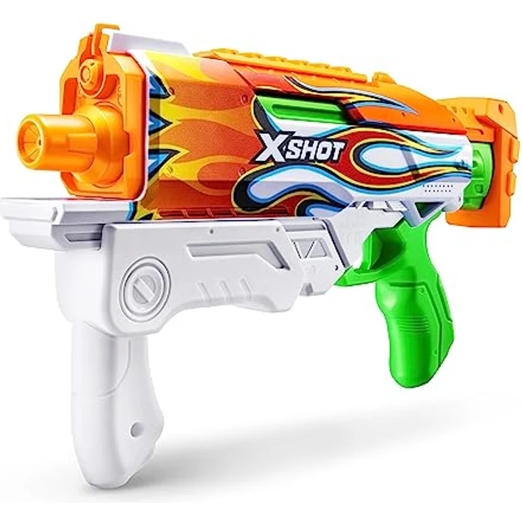XSHOT Water Fast-Fill Skins Hyperload Wasserblaster, 500 ml Wasserkapazität, schneller Auffüllmechanismus, Pumpmechanismus bis 10 m – Bild 5