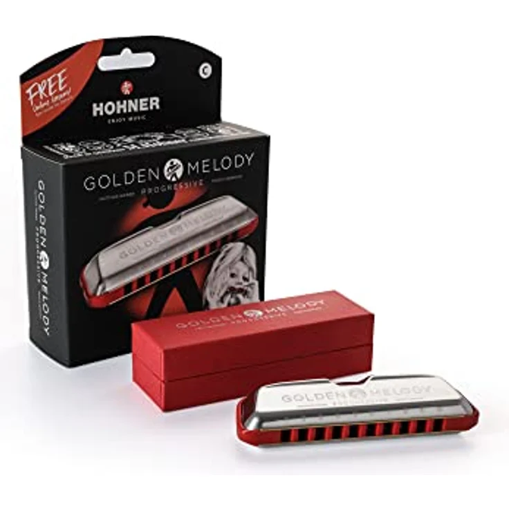 HOHNER Mundharmonika, Golden Melody Progressive, C – Bild 3