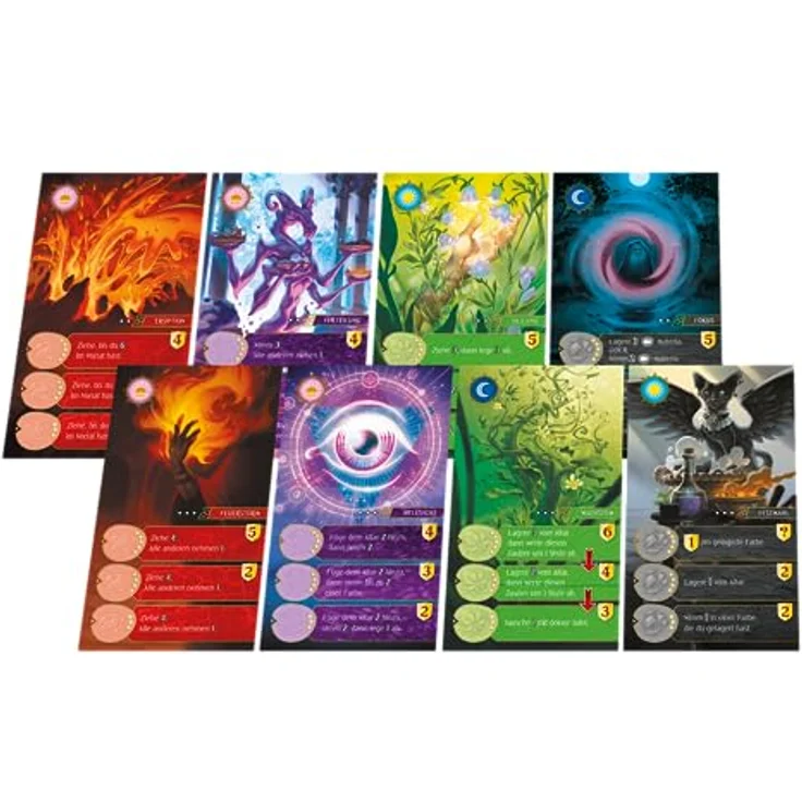 Space Cowboys SpellBook, Familienspiel, Brettspiel, 1-4 Spieler, Ab 12+ Jahren, 45 Minuten, Deutsch – Bild 5