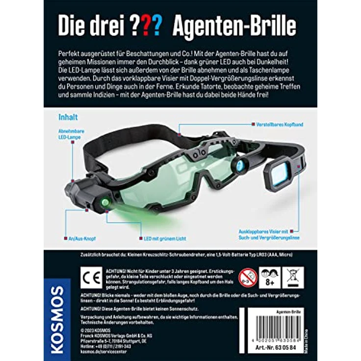 Die drei ??? Agenten-Brille – Bild 2