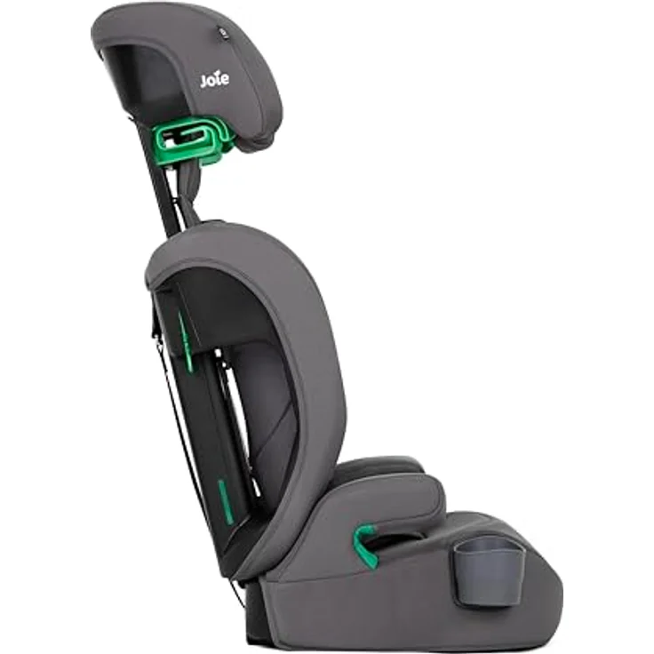 Joie Elevate R129, Kindersitz i-Size mit 5-Punkt-Gurt, atmungsaktivem Mesh-Gewebe und abnehmbarem, waschbarem Bezug – Bild 6