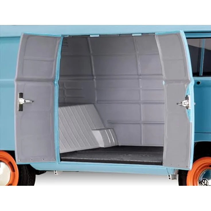 Revell 07726 VW T1 Panel Van (Gulf Decoration) 1:24 Scale Plastic Model Kit, Unbuilt/Unpainted, Auto Ferngesteuert, Molded Color – Bild 5