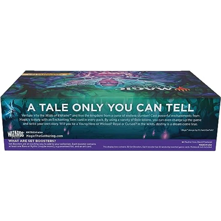 Wizards of the Coast Magic: The Gathering Wilds of Eldraine Set Booster Box, 30 Booster mit seltenen Karten und Artwork-Karten, Englisch – Bild 5