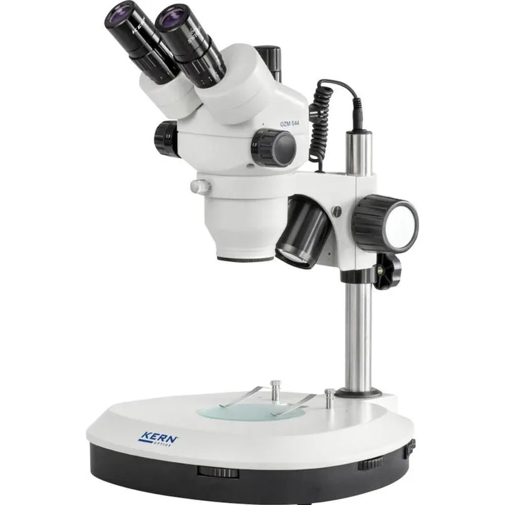 Kern OZM 544, Stereo-Zoom-Mikroskop mit 3W-LED-Beleuchtung und stufenloser Vergrößerung