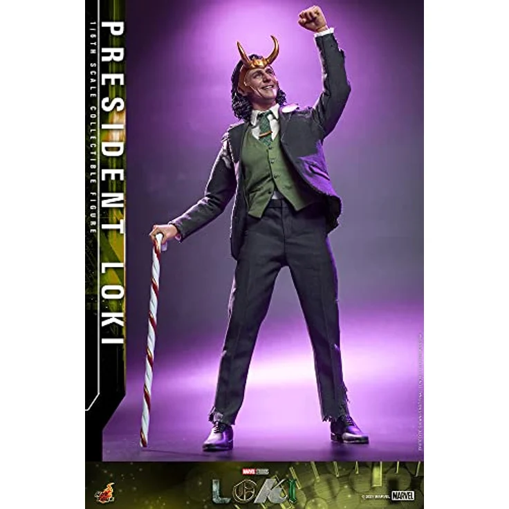 Hot Toys 1:6 Präsident Loki - Actionfigur aus TV & Movie, lizenziertes Sammlerstück – Bild 3