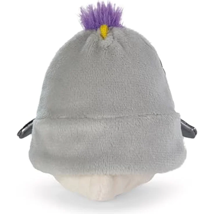 Nici mymochi Kuscheltier Set, Sittich Chipsy 8 cm mit grauem Ritterkostüm und Steckenpferd, in Geschenkbox – Bild 2