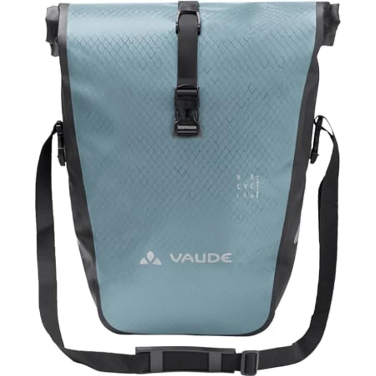 Vaude Aqua Back, Gepäckträgertasche (48 l) mit wasserdichtem Wickelverschluss und QMR 2.0 Befestigungssystem, umweltfreundlich aus recycelten Materialien – Bild 4