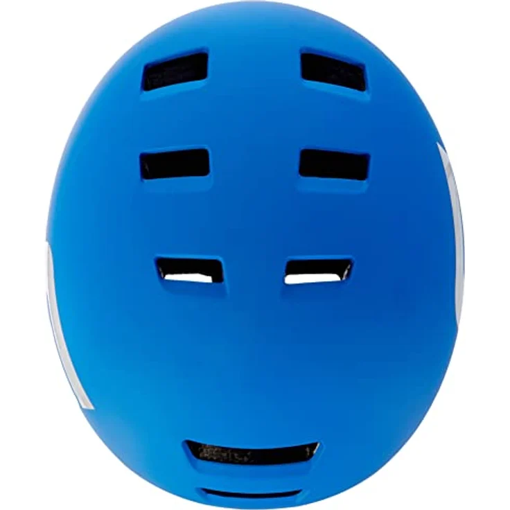 Fischer BMX Fahrradhelm Wings L/XL 58-61cm blau weiß TÜV geprüft – Bild 4