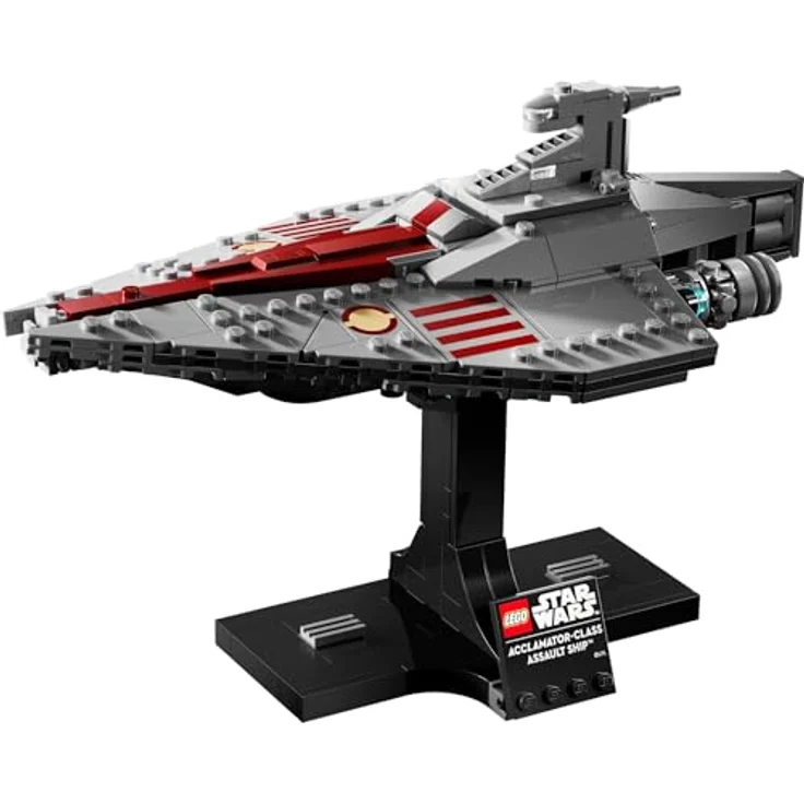 LEGO Star Wars™ 75404 Assault Ship™ der Acclamator-Klasse, Modellbausatz mit 450 Teilen, mehrfarbig – Bild 2