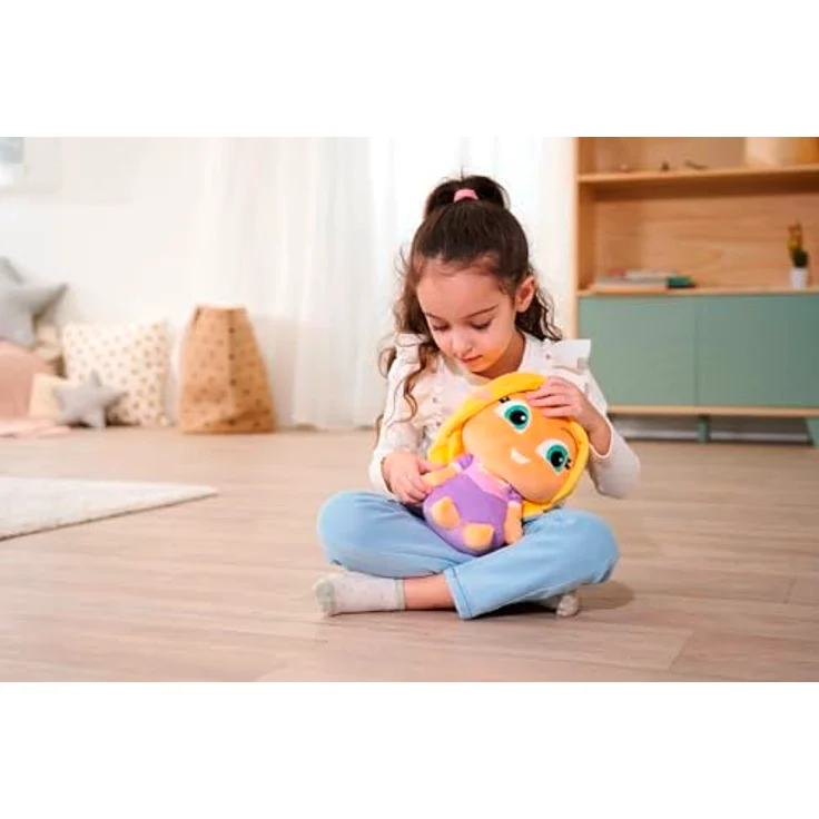 Simba Disney Doorables Rapunzel, 25 cm Plüschfigur aus "Rapunzel – Neu verföhnt", kuschelig weich, für Kinder ab den ersten Lebensmonaten – Bild 4
