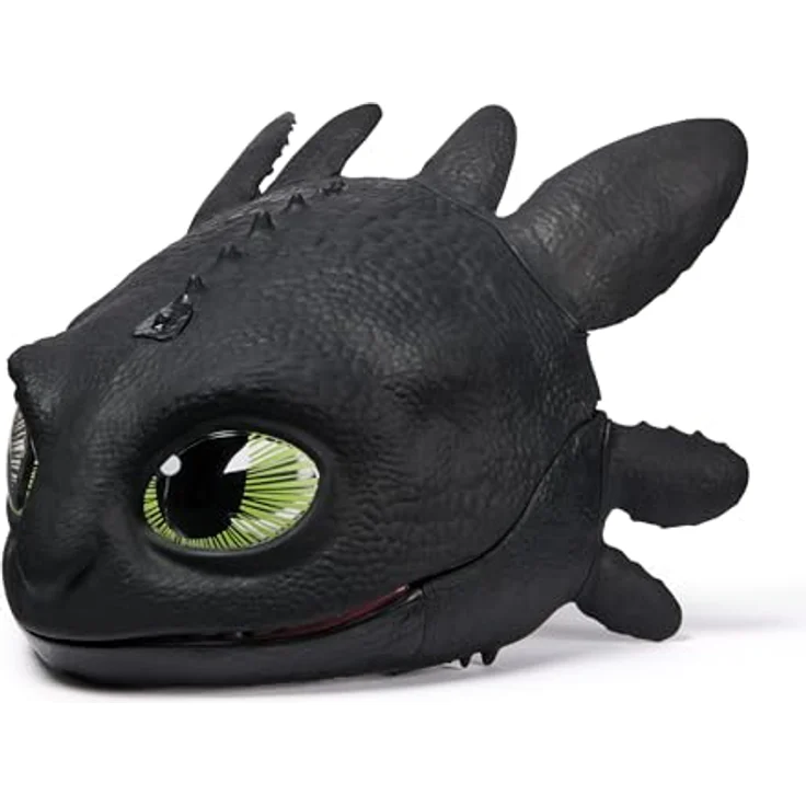 Dreamworks Dragons Interaktive Drachenmaske mit Lichtern und Sounds, inkl. Plasma-Nebel-Funktion – Bild 1