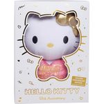 Simba 109280151 Hello Kitty Kuscheltier (30 cm) - 50 Jahre Sonder-Edition in Gold Glitzer-Look, mit Jubiläums-Geschenkbox & Zertifikat, für Kinder & Erwachsene - Sanrio Plüsch-Figur