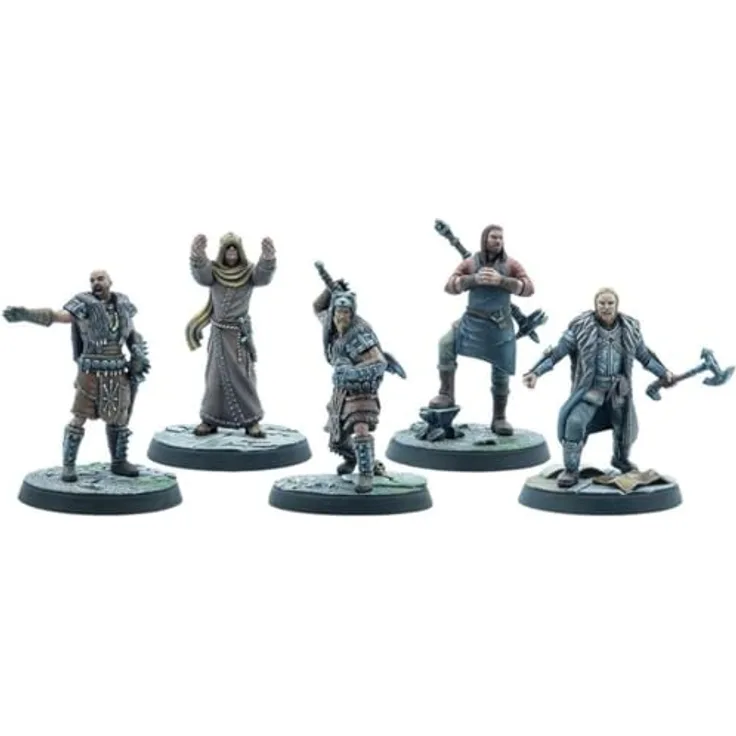 Modiphius MUH051939 Miniatures Set, Multicolour | Elder Scrolls Expansion with 32mm Resin Miniatures