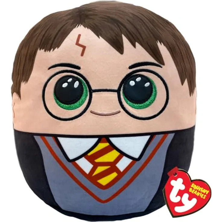 TY Harry Potter 10" Squishy Beanie | Soft Plush Toy for Kids | Collectible Cuddly Teddy Baby Stuffed Plushies in Vivid Colors