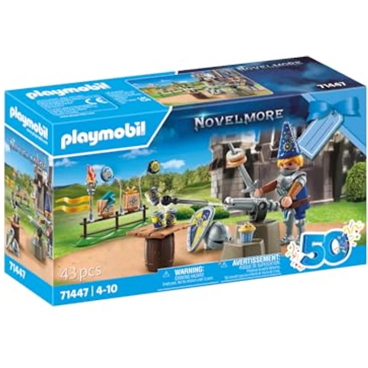 Playmobil® Konstruktions-Spielset Rittergeburtstag (71447), Novelmore, (43 St), Made in Europe – Bild 2