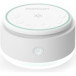 Momcozy Sound Machine für Babys, tragbares weißes Rauschen mit 20 Klängen, Touch-Licht, Schlaf-Timer und Speicherfunktion, perfekt für unterwegs und das Kinderzimmer