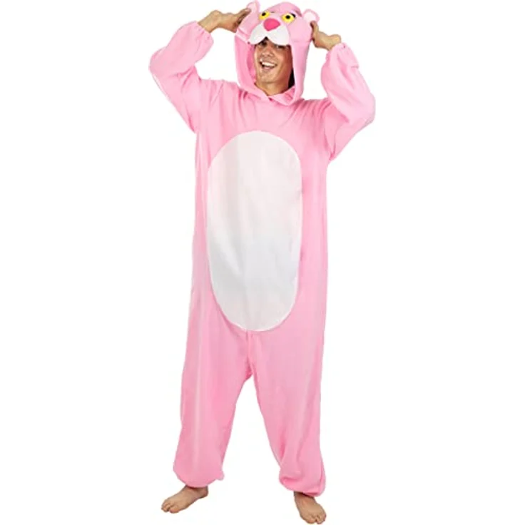 Funidelia Pink Panther Kostüm für Erwachsene, Rosa, L-XL, 100% Polyester, mit offizieller Lizenz für Karneval & Halloween – Bild 2