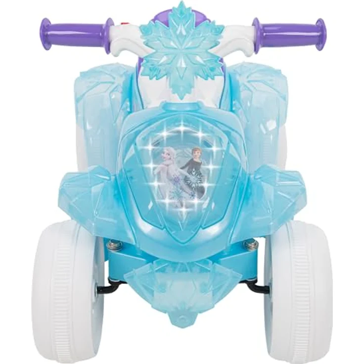 Huffy Disney Frozen Luftblasen Quad, 7.2V Elektrofahrzeug mit Seifenblasengenerator und Disney Motiv, Geschwindkeit bis 2,5 km/h – Bild 2
