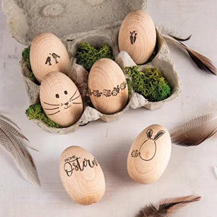 Rayher Stempel Clear Stamps Frohe Ostern, 11 Stück - Silikon Stempel für individuelle Kreativarbeiten zu Ostern – Bild 5