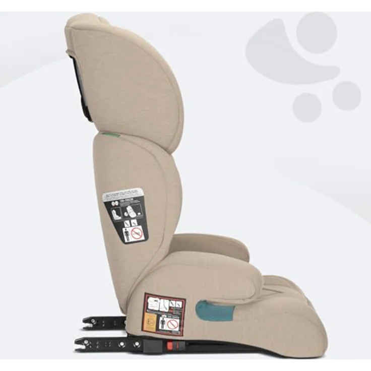 Lorelli Speed GT i-Size Kindersitz, Gruppe 2/3, für Kinder 100-150 cm, höhenverstellbare Kopfstütze, Isofix, ab 4 bis 12 Jahre – Bild 7