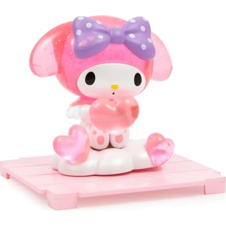 Hello Kitty Love Story My Melody, Sammelfigur 6,5 cm mit Zubehör in transparenter Box, zufälliges Modell, für Kinder ab 3 Jahren, HKT37 – Bild 2