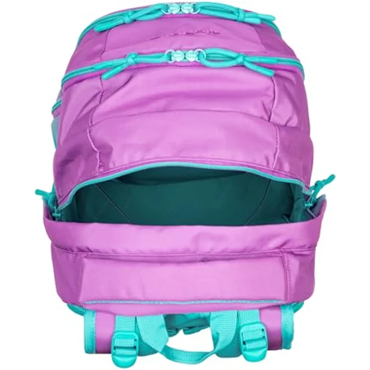 McNeill Schulrucksack MILO, gepolstert mit Air-Flow Rückensystem, robust und standfest, Farbe Blueberry – Bild 4
