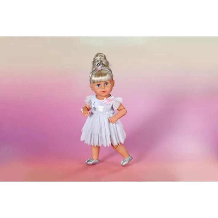 Baby Born Puppenkleidung Ballerina-Outfit, mit Kleiderbügel, weiß, 43 cm – Bild 5