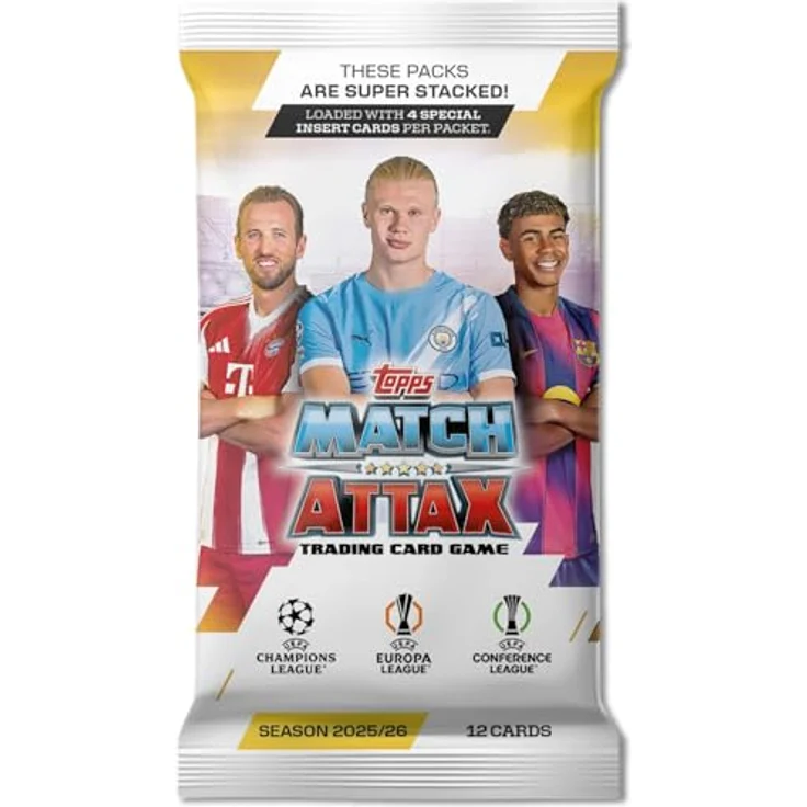 Topps Match Attax Champions League 2025/26, Sammelkarten Display mit 32 Boostern – Bild 2