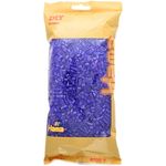 Hama Midi Bügelperlen 6000 Stück, Transparent-Lila, für Kinder ab 5 Jahren, Durchmesser 5 mm