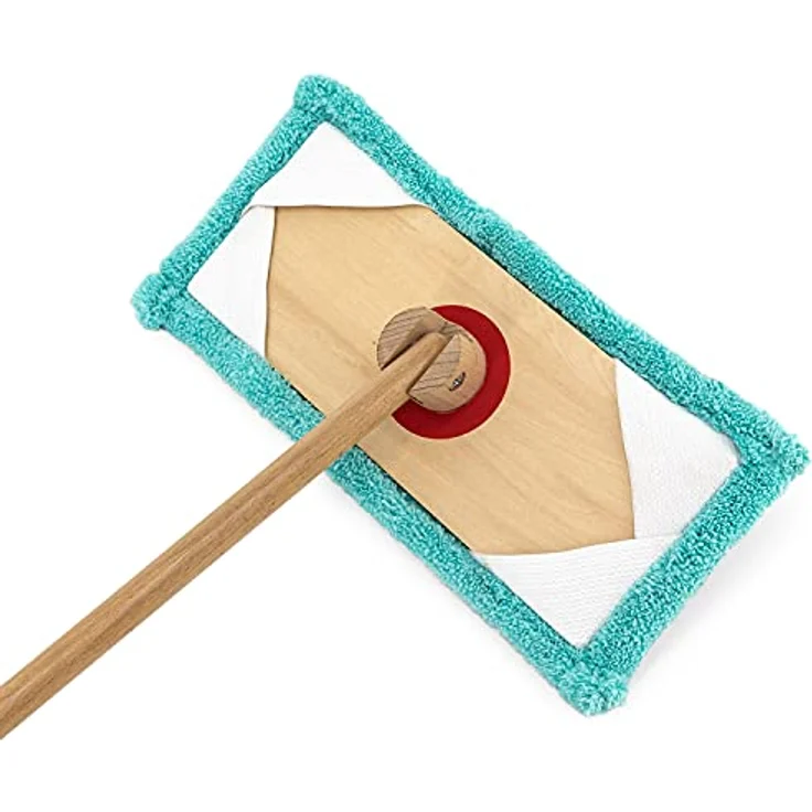 VIGA Viga Cleaning Tool Set, sicheres Holzspielzeug für Kleinkinder, fördert Feinmotorik und Kreativität, EN71-konform – Bild 2
