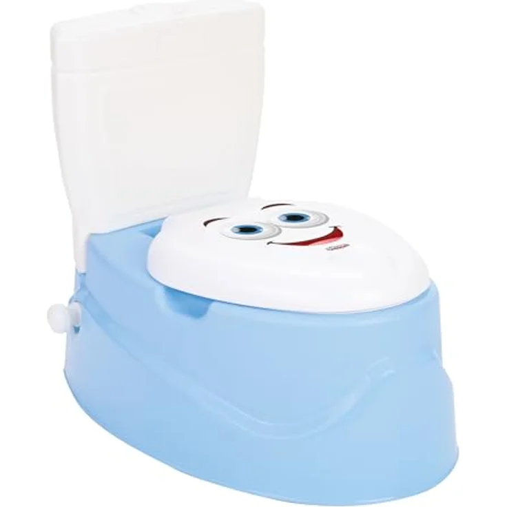 Lemodo Toilettentrainer Töpfchen für Kinder ab 18 Monate, mit Musik, herausnehmarem Innenbehälter, in pink, blau oder grau – Bild 1
