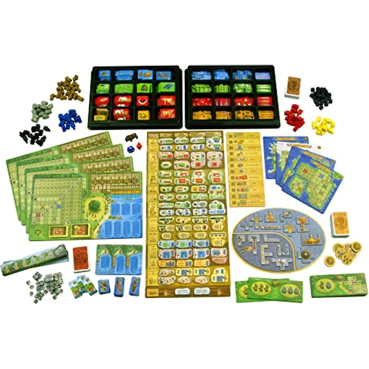 Z-Man Games A Feast for Odin - Brettspiel mit strategischem Gameplay und Wikinger-Thematik – Bild 3