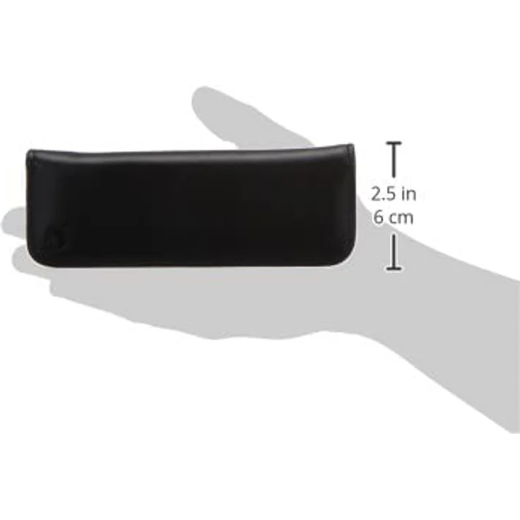 Pelikan 958017 Nappa Leder-Etui, schwarz - Schreibetui für 2 Schreibgeräte aus 100% echtem Nappa-Leder, matt – Bild 4