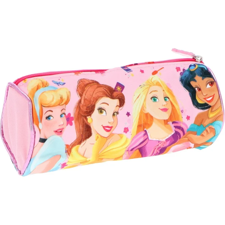 Disney Princess Federmäppchen Federtasche – Praktische Aufbewahrung mit trendigem Design, 23x9x9 cm, pink