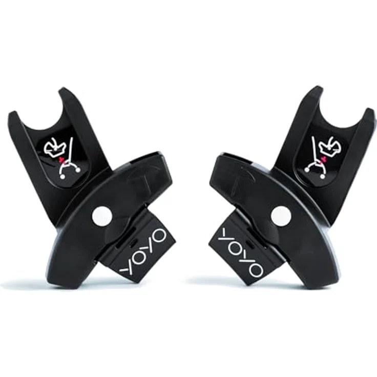 Stokke YOYO Autositzadapter Größe M, kompatibel mit BeSafe, Cybex und Maxi Cosi - für YOYO Kinderwagen – Bild 1