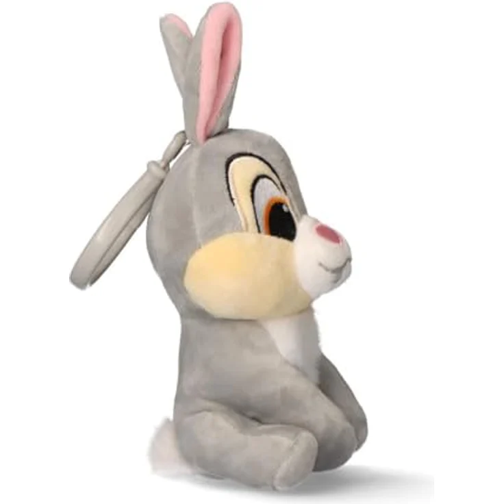Cerda Disney Plüsch-Schlüsselanhänger Bambi Klopfer, Taschenanhänger 12 cm aus 100 % Polyester, bunt – Bild 6