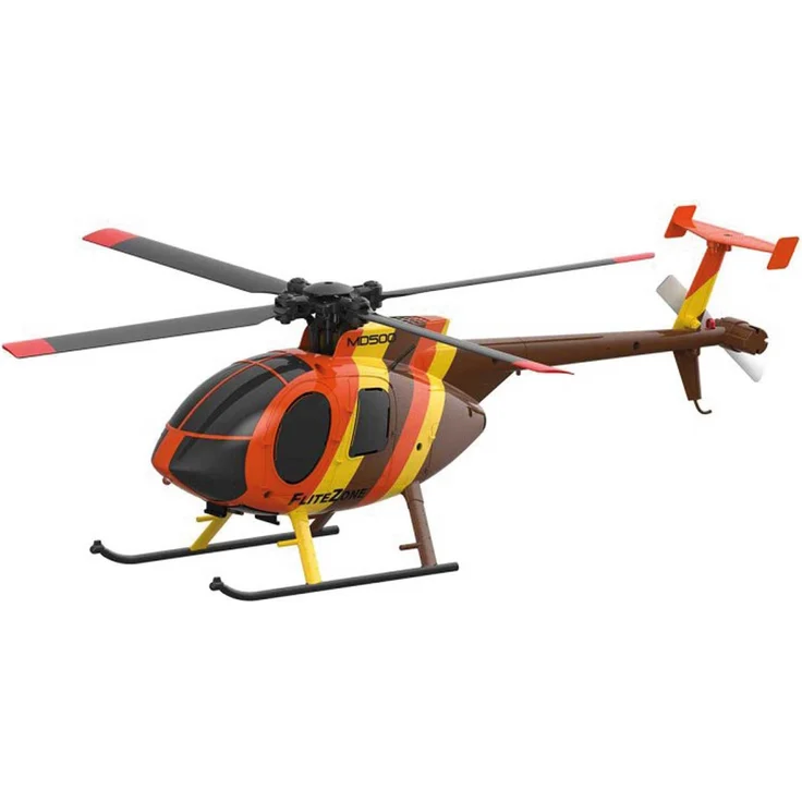FliteZone Hughes MD500E Hawaii, Ferngesteuerter Hubschrauber RtF mit automatischen Funktionen und 15 Minuten Flugzeit