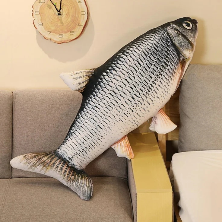 Tinisu Kuscheltier Forelle - 30 cm Plüschtier Fisch Stofftier - Weicher Stoff, hochwertig verarbeitet - Neu