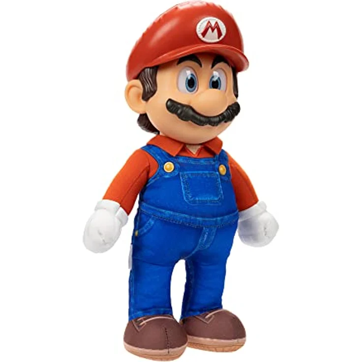 Jakks Super Mario Movie Premium Posable Plush 35. 5cm Mario – Bild 2