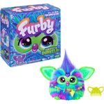 Hasbro Plüschfigur Furby Galaxy, interaktives Spielzeug mit Sound und leuchtender Funktion, geeignet ab 6 Jahren