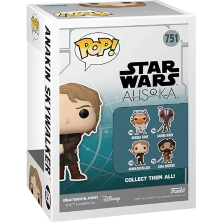 Funko Pop Star Wars: Ahsoka - Anakin Skywalker, Vinylfigur 9 cm in Fensterbox – Bild 3