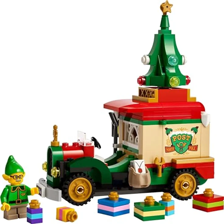 LEGO - Verschiedene Christbaumanhänger, Weihnachtsbaum und Geschenke, DIY Spielset für Jungen und Mädchen ab 8 Jahren – 40746 – Bild 2