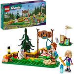 LEGO Friends Bogenschießen im Abenteuercamp, Bauspielzeug für Kinder mit Pfeil und Bogen, 2 Spielfiguren und einem Waschbären, für Mädchen und Jungen ab 6 Jahren 42622