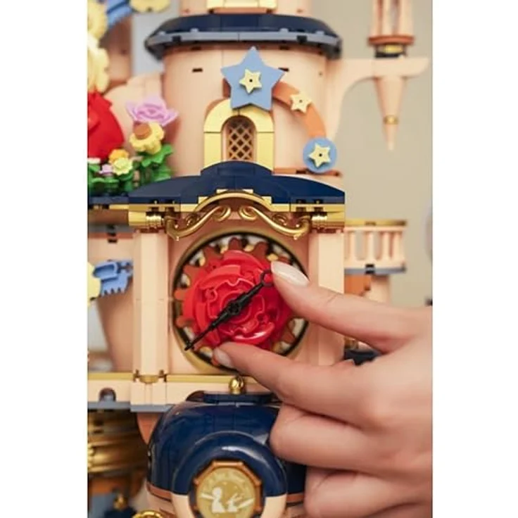Pantasy Starry Castle, Klemmbausteine-Set mit Minifigur und Themen aus der Geschichte des kleinen Prinzen – Bild 5
