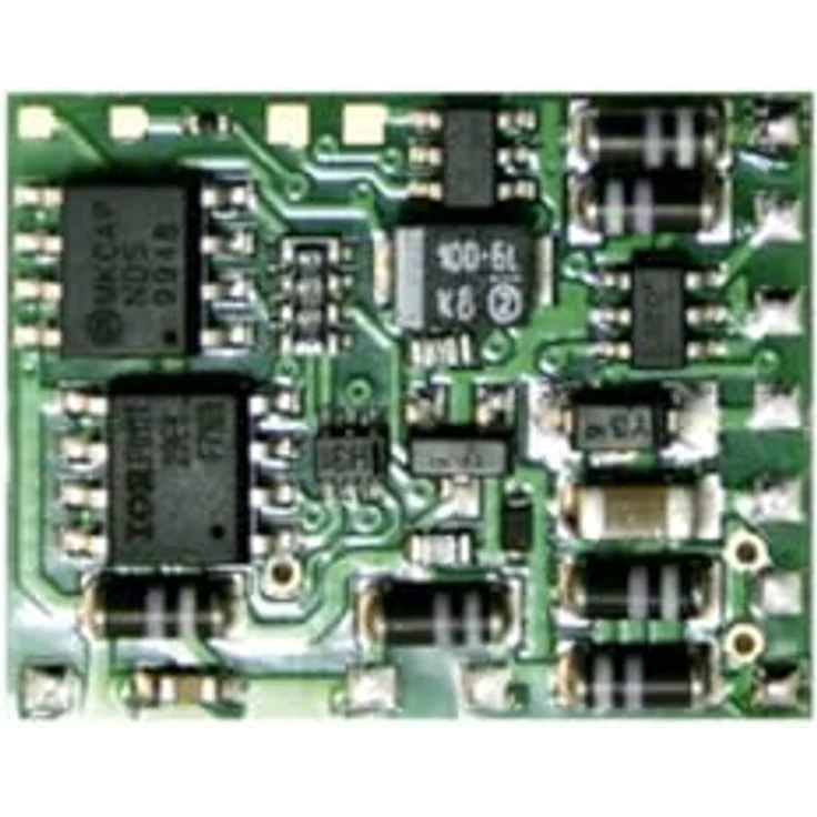 TAMS Elektronik 41-04480-01-C LD-G-42.2 Lokdecoder ohne Kabel, für H0-Loks mit Gleichstrom-Motor, ABC-Bremsverfahren, Pendelautomatik, Geschwindigkeitsabhängiges Ein- und Ausschalten – Bild 2