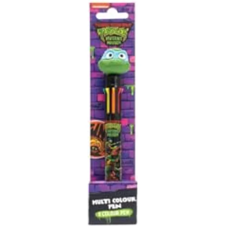 ThumbsUp! Stift TMNT - Mayhem, mehrfarbiger Kugelschreiber, 1 Stück