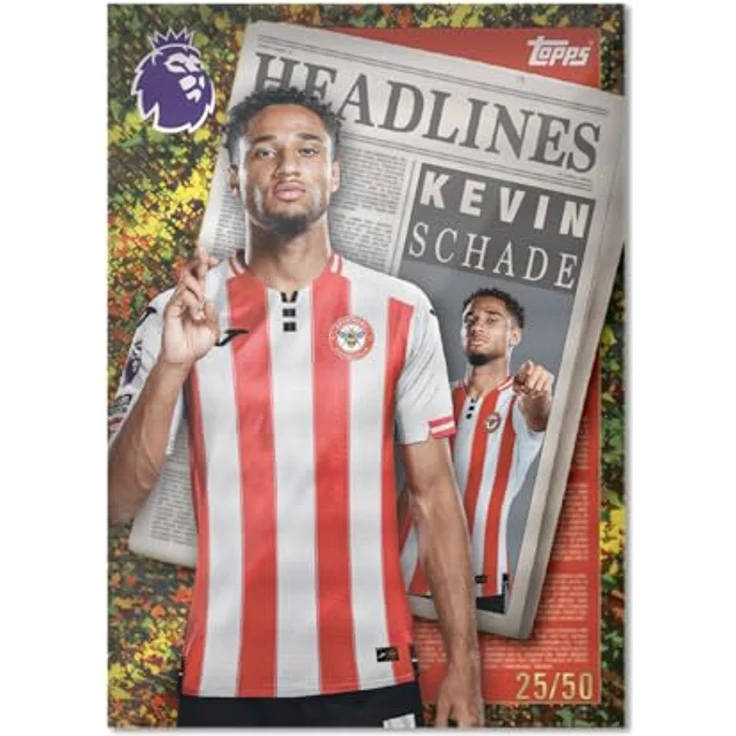 Topps Topps Premier League 2025/26 Trading Cards Mega Multipack, 40 Sammelkarten inklusive 3 limitierte Editionen und 4 Paketen mit Autogrammkarten, für Fans ab 6 Jahren – Bild 4