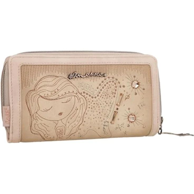 Anekke Studio Geldbörse mit RFID Schutz, mehrfarbig, 18 cm x 10 cm x 3 cm aus 100% Polyurethan – Bild 5