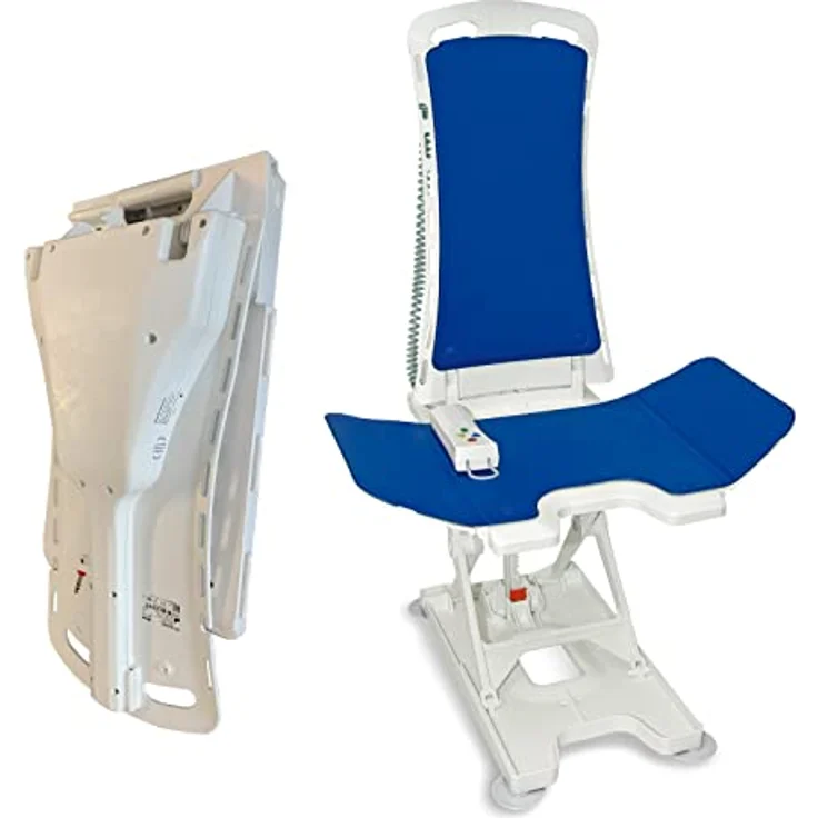 Drive Medical Badewannensitz Badewannenlifter Bellavita 2G mit Comfort Bezug Blau – Bild 2